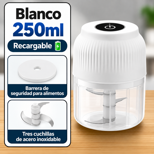 Picadora Eléctrica Inalámbrica 250 ml